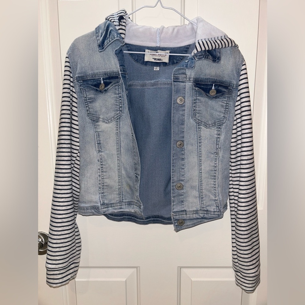 Jean jacket/Hoodie